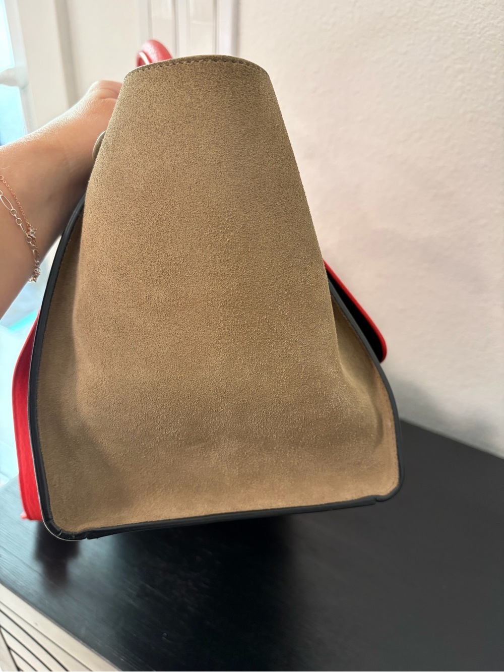 Celine Tricolor Trapeze Bag Leather - Picture 4 of 13